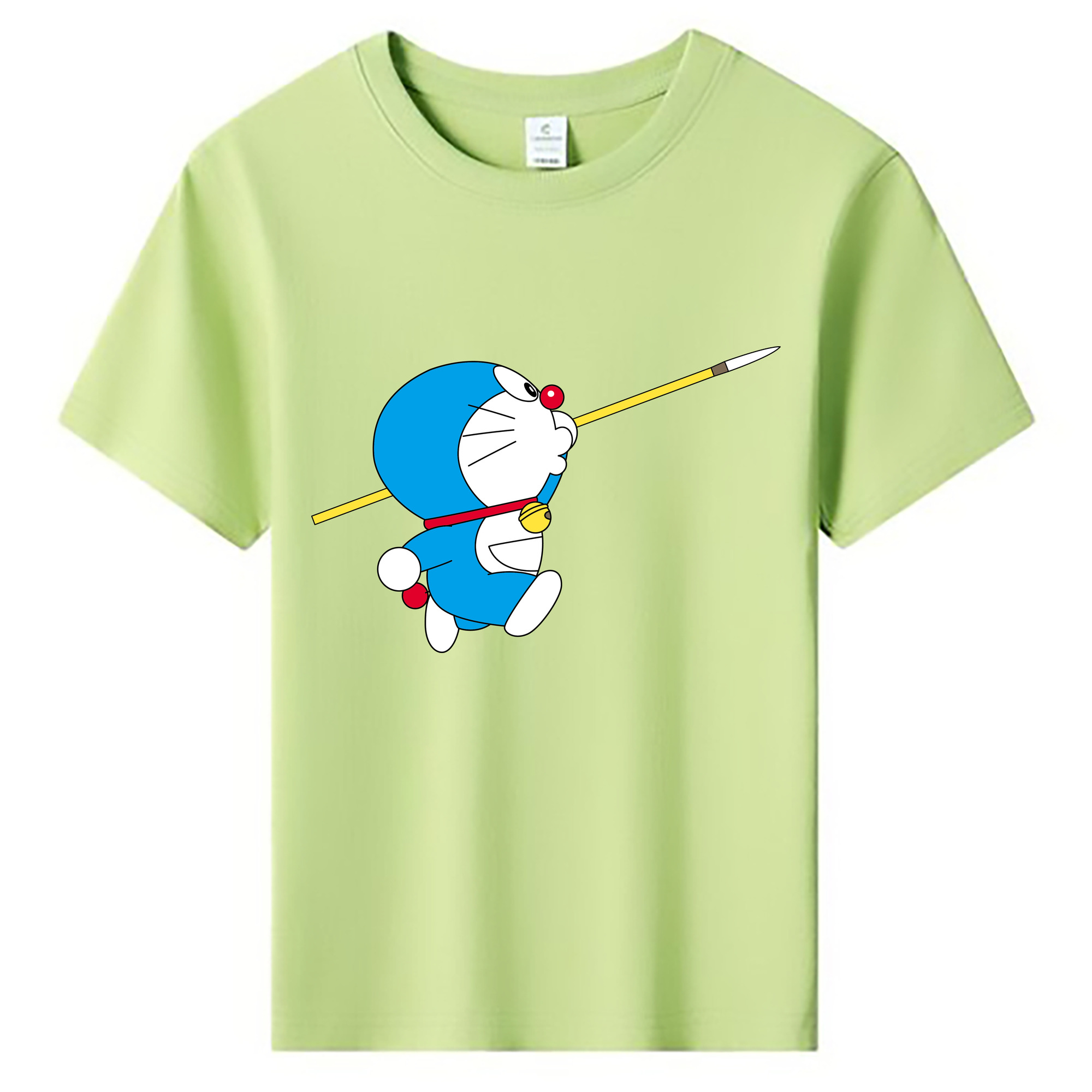 （画像用） ドラえもん Doraemon 綿100％キッズTシャツ（フロントプリント）